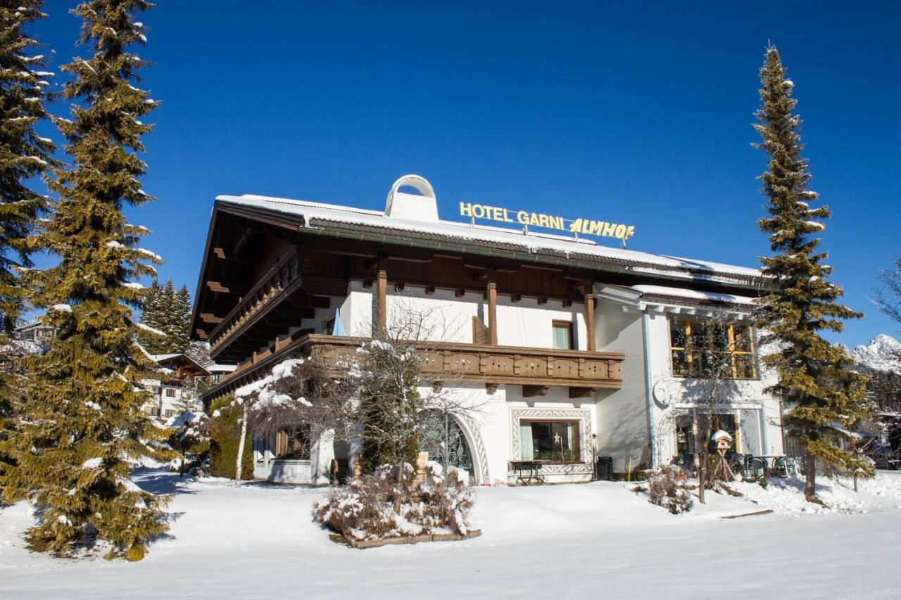 Hotel Garni Almhof Seefeld in Tirol Ngoại thất bức ảnh